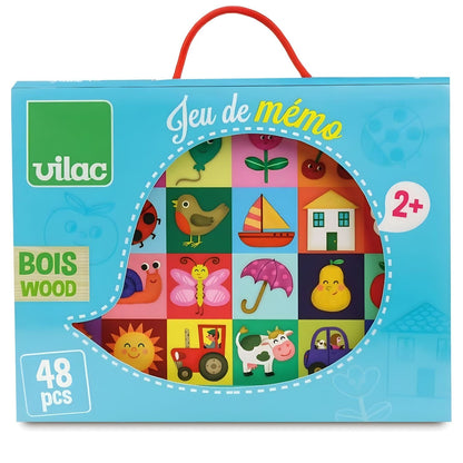 Presentamos Juego de memoria ilustrado por Mélusine Allirol con el SKU 26247724 recomendado para + 2 años
