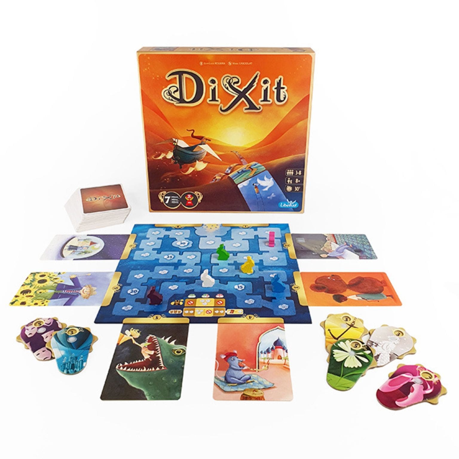 Apresentamos Jogo de Tabuleiro Dixit Clássico com o SKU 31001324 recomendado para + 8 anos