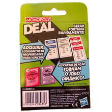 Apresentamos Jogo de cartas Monopoly Deal com o SKU 90035124 recomendado para + 8 anos