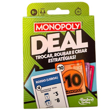 Apresentamos Jogo de cartas Monopoly Deal com o SKU 90035124 recomendado para + 8 anos