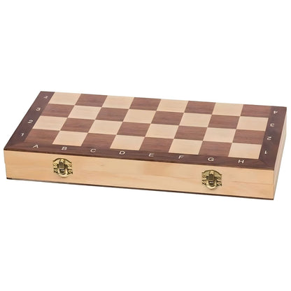 Presentamos Juego Ajedrez en caja de madera con el SKU 45692225 recomendado para + 7 años