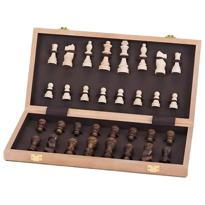 Presentamos Juego Ajedrez en caja de madera con el SKU 45692225 recomendado para + 7 años
