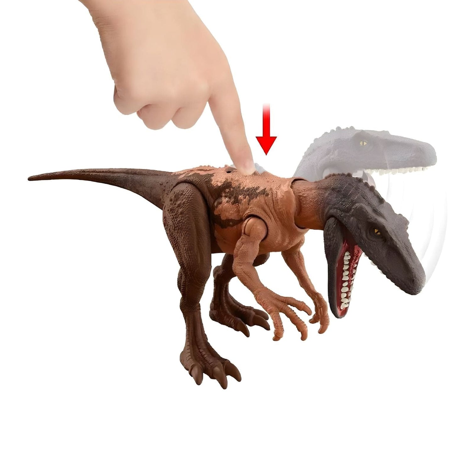 Apresentamos Jurassic World - Dinossauro  Herrerasaurus com o SKU 032729425 recomendado para + 4 anos