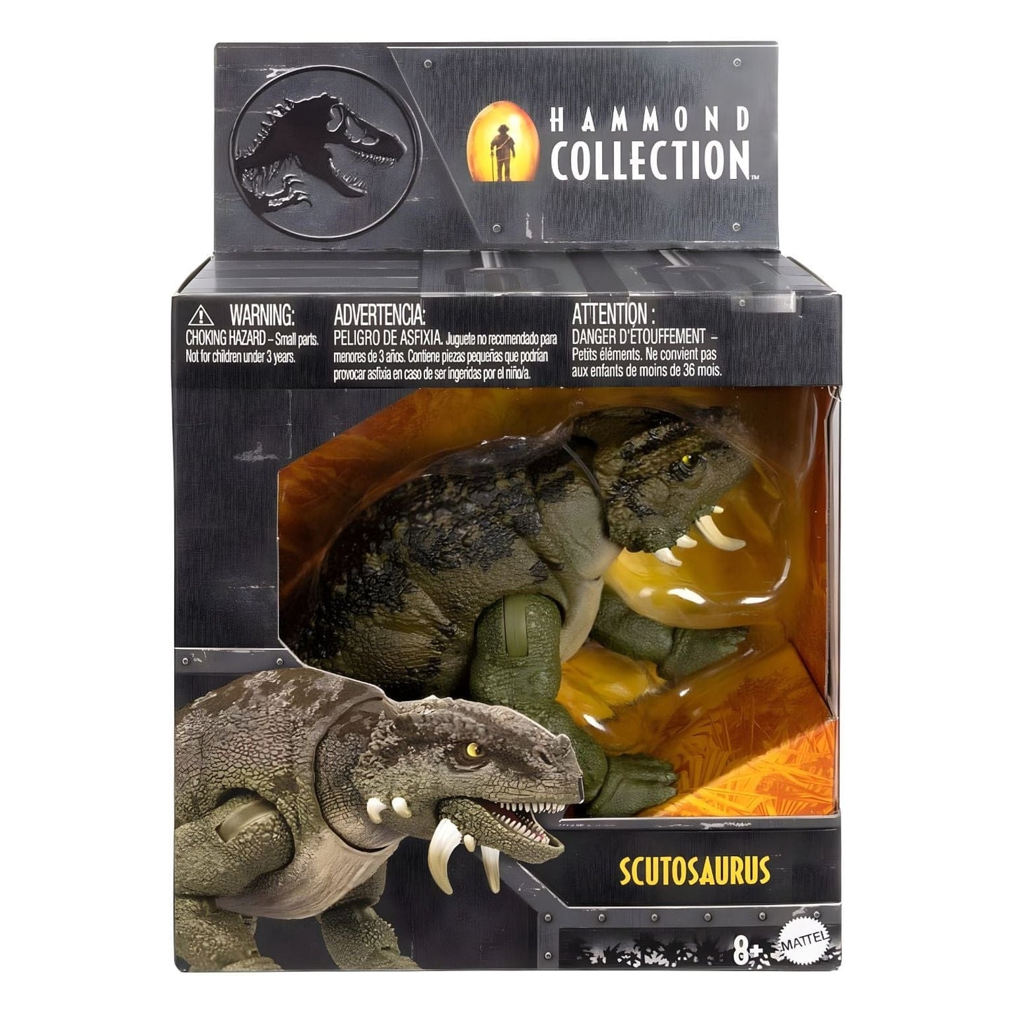 Apresentamos Jurassic World Hammond Collection: Scutosaurus com o SKU 238496225 recomendado para + 8 anos