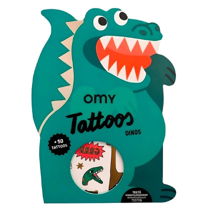 Presentamos Kit de tatuajes Infantil Dinosaurios con el SKU 590303624 recomendado para + 3 años