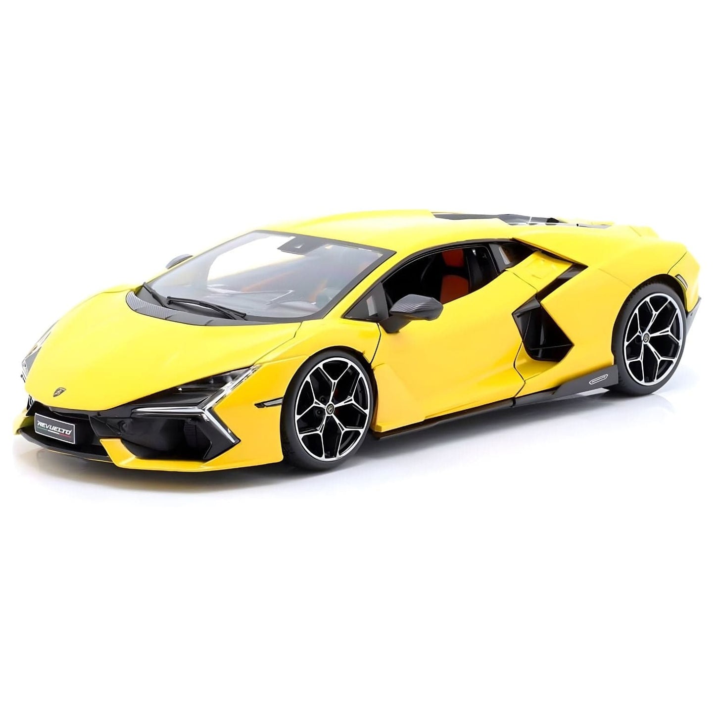 Apresentamos Lamborghini Revuelto Amarelo 1/18 com o SKU 683146325 recomendado para + 3 anos