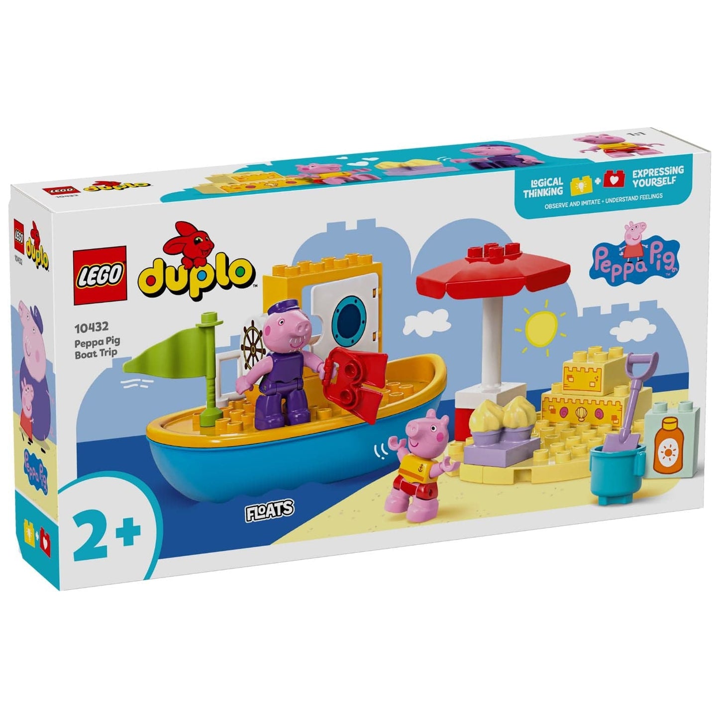 Apresentamos Lego Duplo - Viagem de Barco da Porquinha Peppa com o SKU 661043224 recomendado para + 2 anos