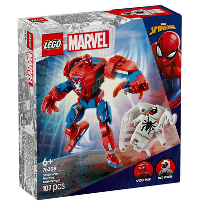 Presentamos Lego Robot de Spider-Man contra Anti-Venom con el SKU 667630825 recomendado para + 6 años