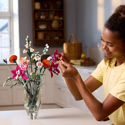 Presentamos Lego Botanicals - Ramo de Flores Rosa Elegante con el SKU 661034225 recomendado para + 14 años