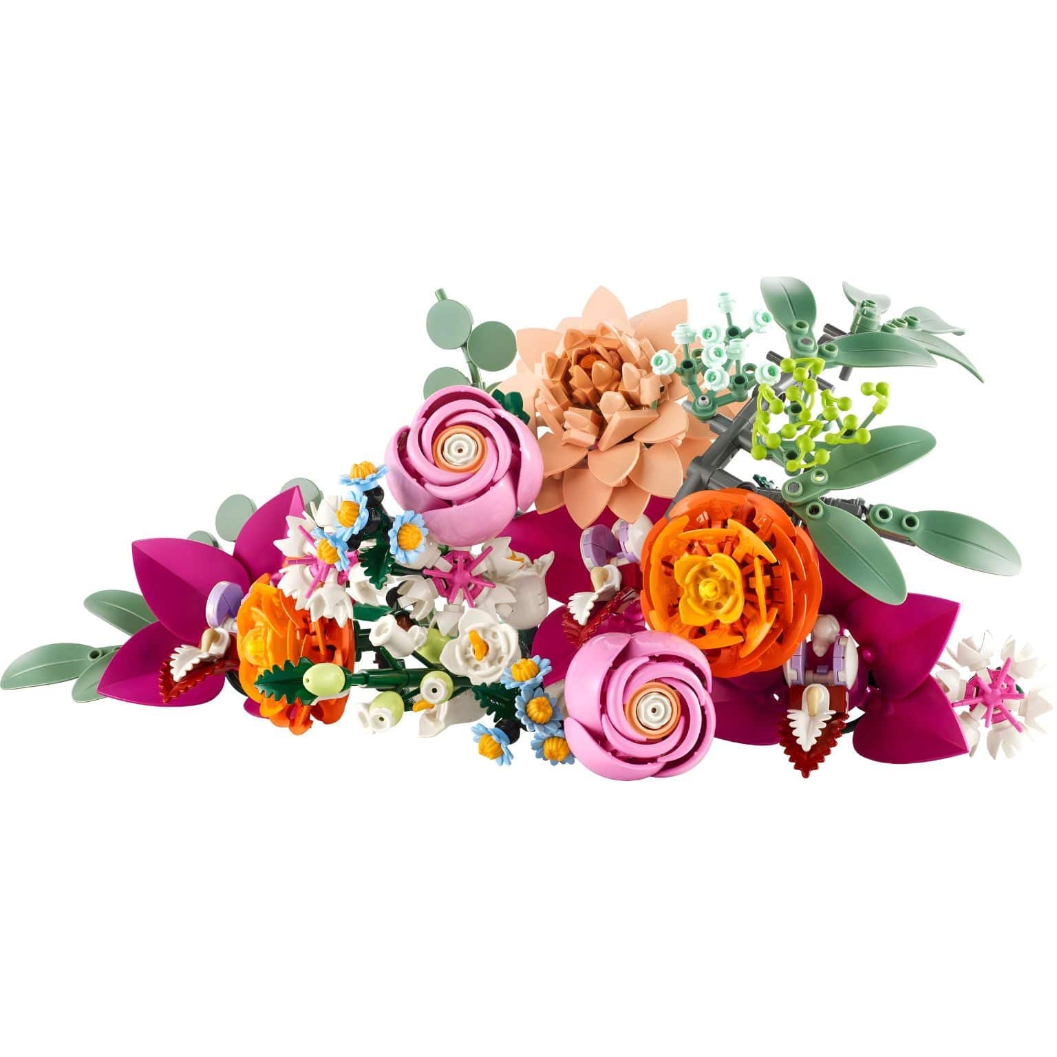 Apresentamos Lego Botanicals - Buquê de Flores Cor-de-Rosa Elegante com o SKU 661034225 recomendado para + 14 anos