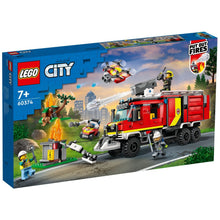 Apresentamos Lego City Camião de Controlo de Incêndios com o SKU 666037425 recomendado para + 7 anos
