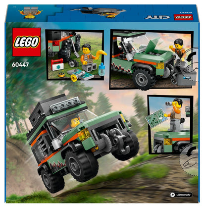 Presentamos Lego City Camioneta de Montaña 4x4 Todo Terreno con el SKU 666044725 recomendado para + 6 años