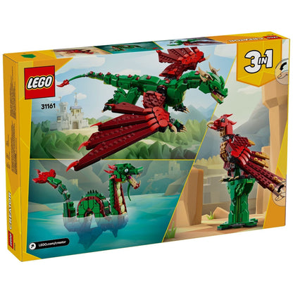 Presentamos Lego Creator - Dragón Medieval con el SKU 663116125 recomendado para + 9 años