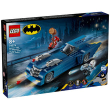 Apresentamos Lego DC Comics - Batman com o Batmóvel vs. Harley Quinn e Mr. Freeze com o SKU 667627424 recomendado para + 8 anos