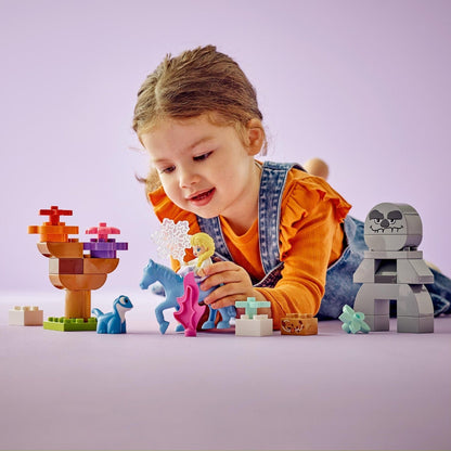 Presentamos Lego Duplo Elsa y Bruni en el Bosque Encantado con el SKU 661041824 recomendado para + 2 años
