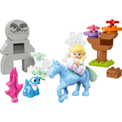Presentamos Lego Duplo Elsa y Bruni en el Bosque Encantado con el SKU 661041824 recomendado para + 2 años