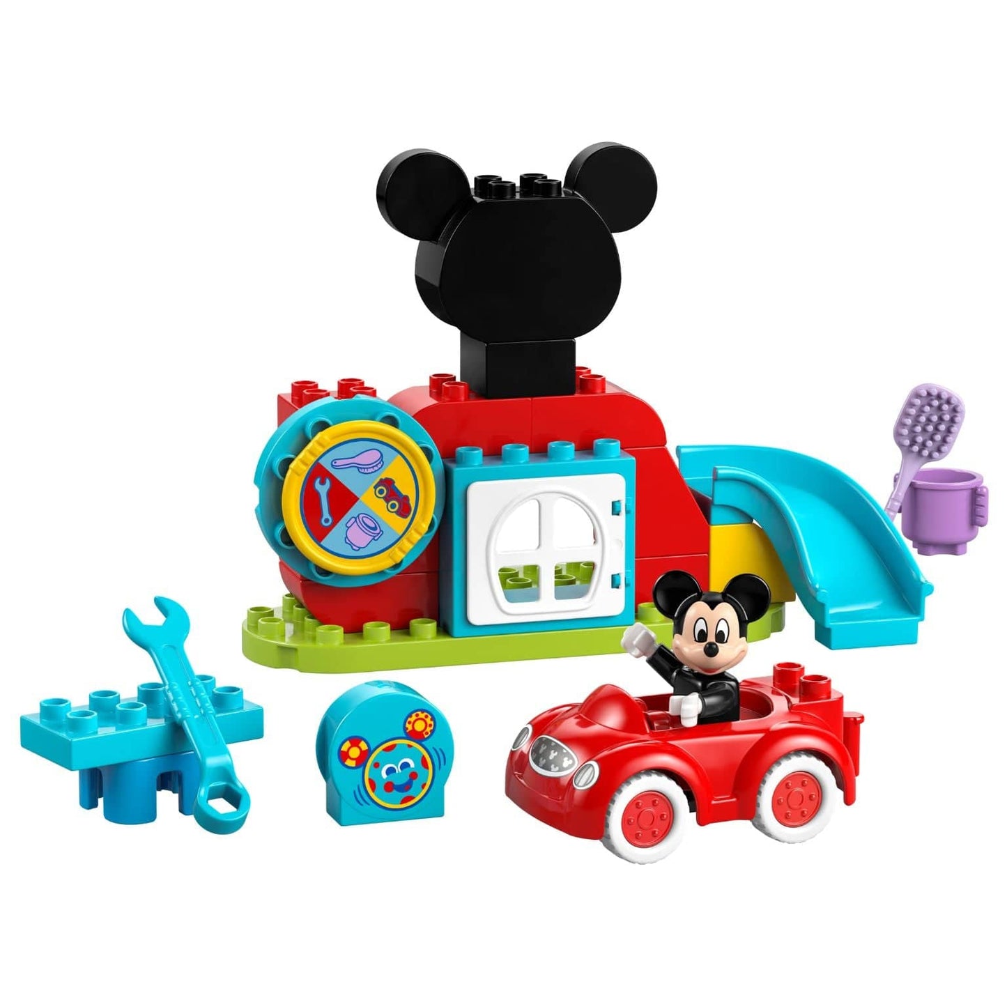 Apresentamos Lego Duplo - A Casa do Mickey Mouse com Carro com o SKU 661045425 recomendado para + 2 anos