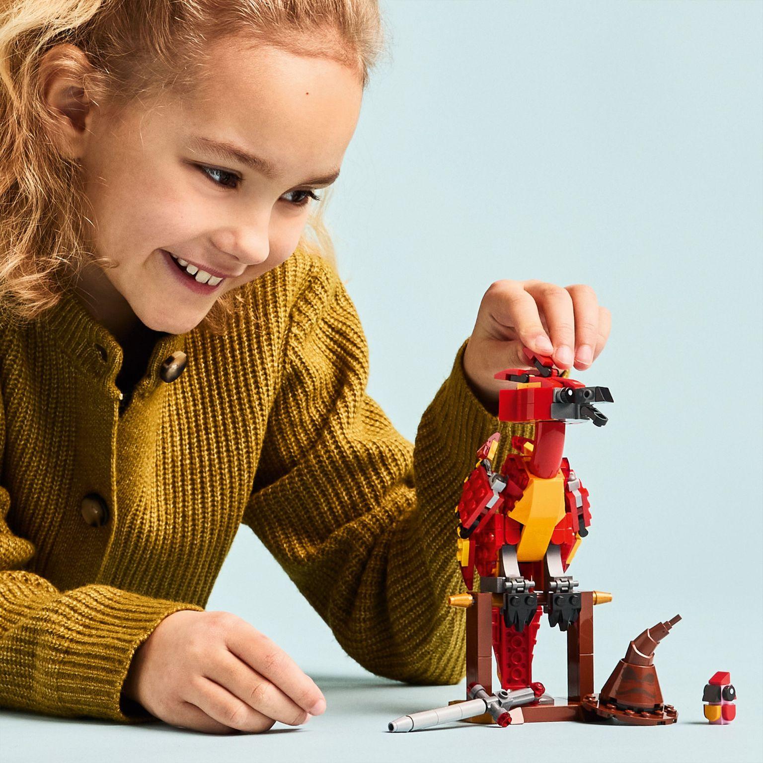 Apresentamos Lego Harry Potter - Fawkes: A Fénix de Dumbledore com o SKU 667644825 recomendado para + 8 anos