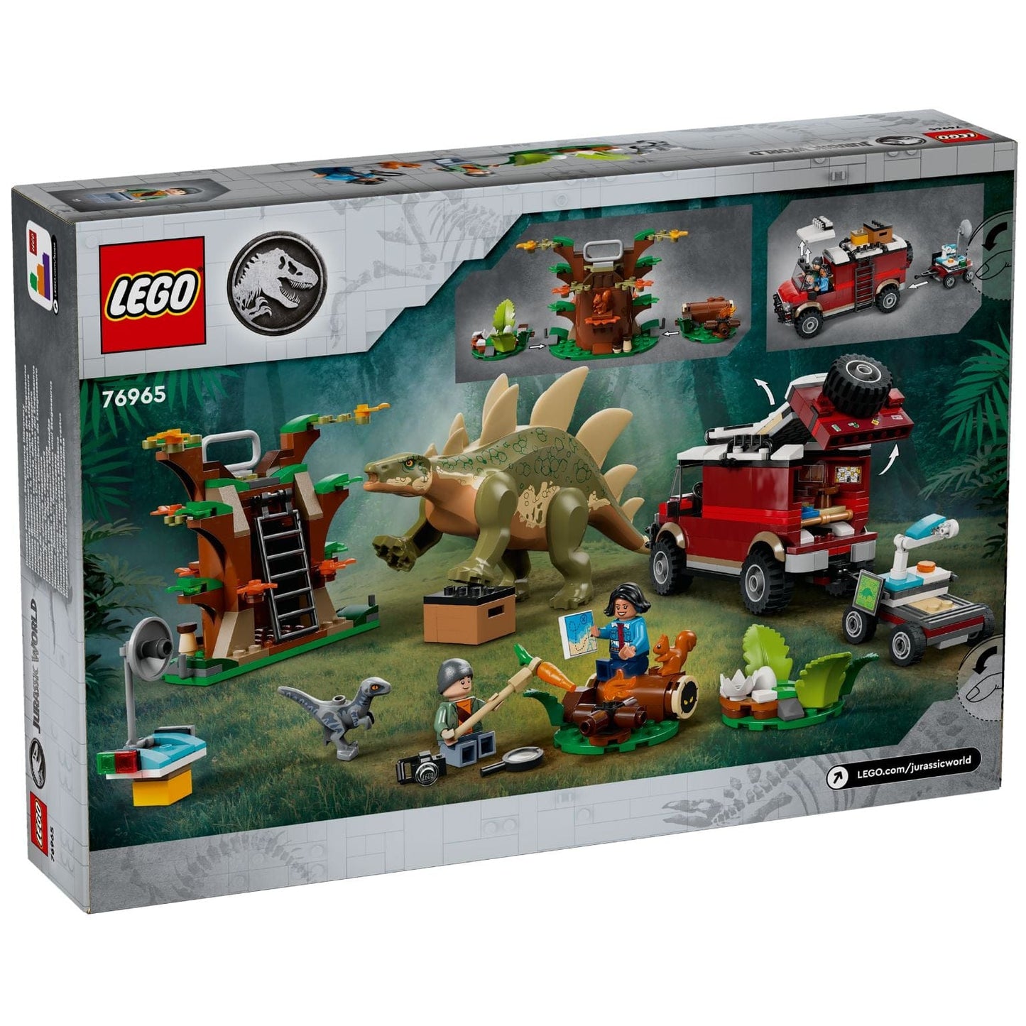 Apresentamos Lego Jurassic World - Missões de Dinossauros: Descoberta do Estegossauro com o SKU 667696524 recomendado para + 6 anos
