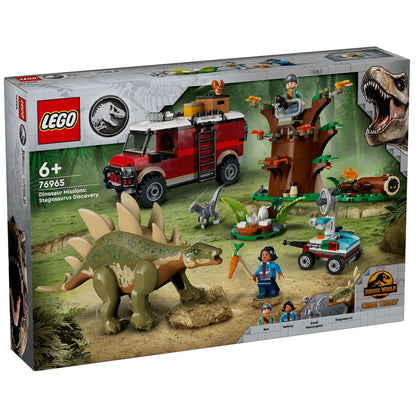 Presentamos Lego Jurassic World - Misiones de Dinosaurios: Descubrimiento del Estegosaurio con el SKU 667696524 recomendado para + 6 años