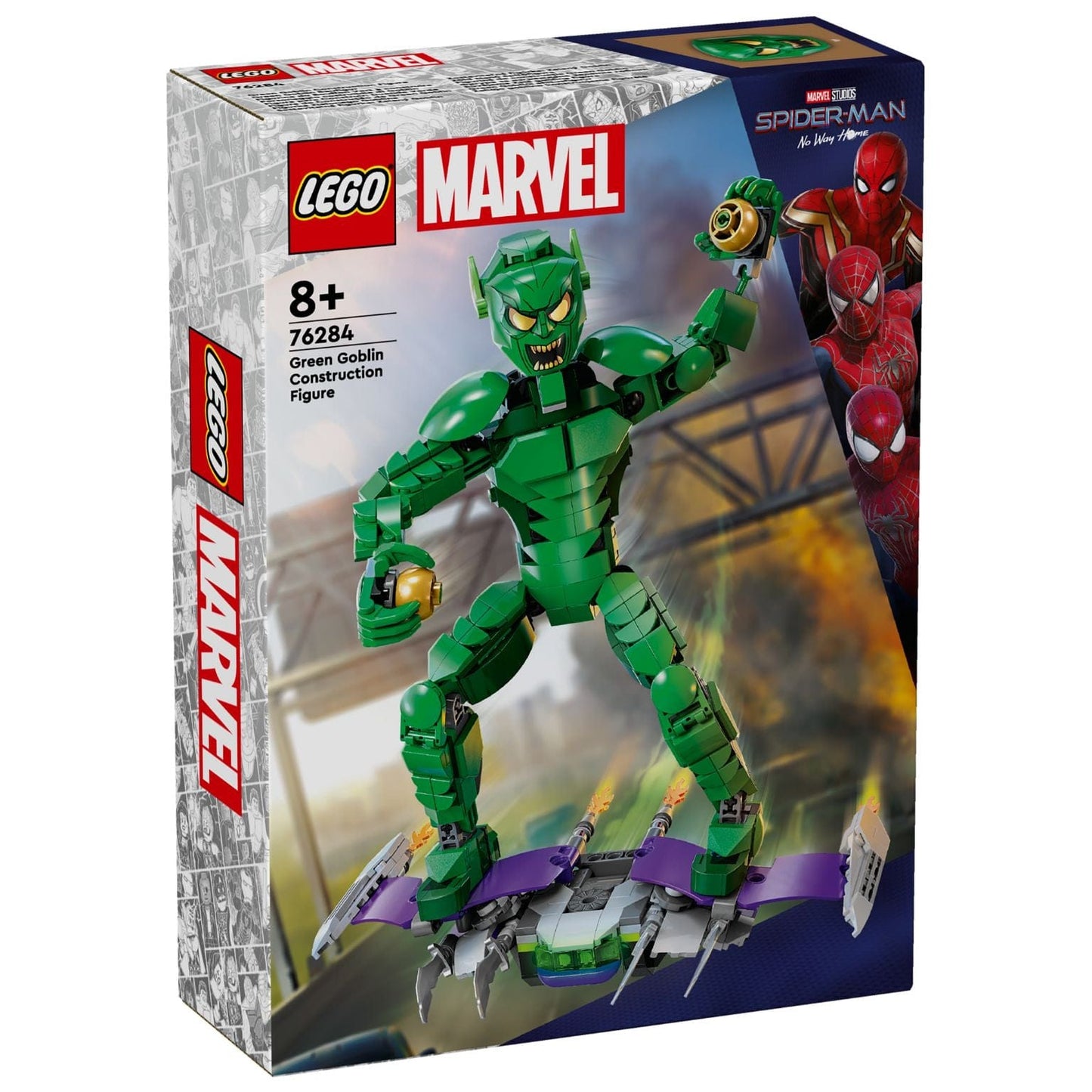 Apresentamos Lego Marvel - Figura de Construção de Green Goblin com o SKU 667628424 recomendado para + 8 anos