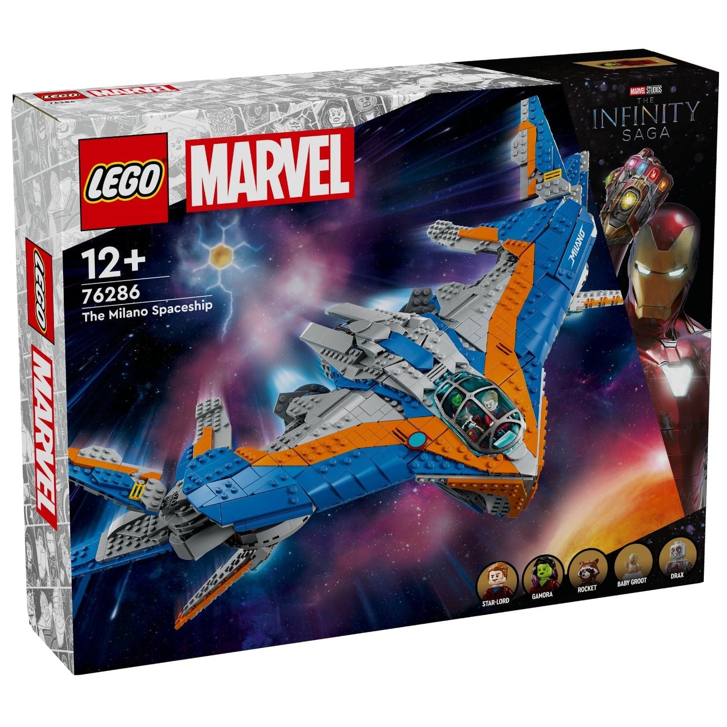 Apresentamos Lego Marvel - Guardiões da Galáxia: A Milano com o SKU 667628624 recomendado para + 12 anos