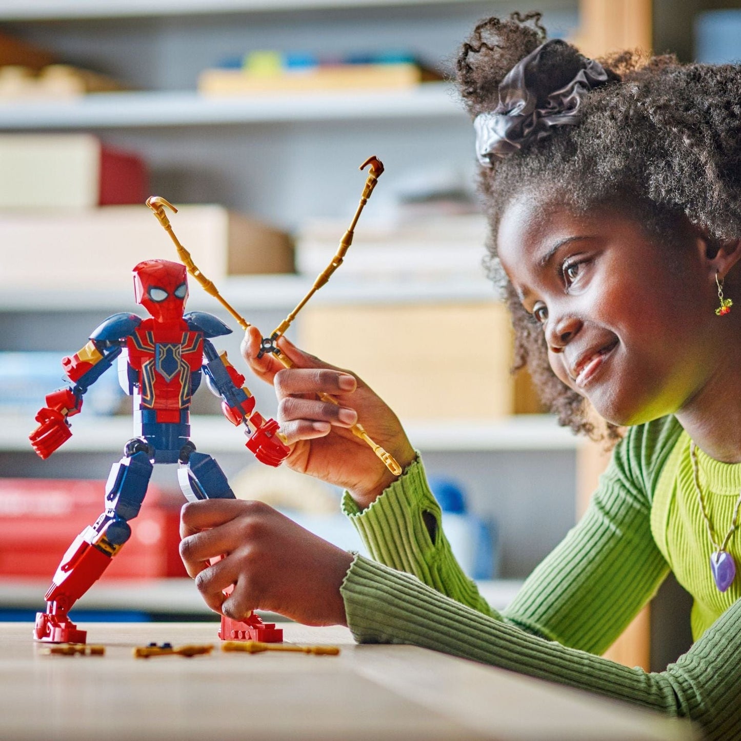 Apresentamos Lego Marvel - Construção do Iron Spider-Man com o SKU 667629824 recomendado para + 8 anos
