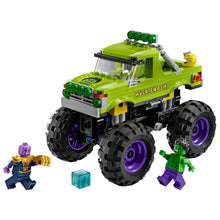 Apresentamos Lego Marvel Camião do Hulk vs. Thanos com o SKU 667631225 recomendado para + 7 anos