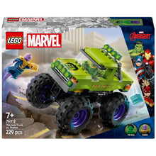 Apresentamos Lego Marvel Camião do Hulk vs. Thanos com o SKU 667631225 recomendado para + 7 anos