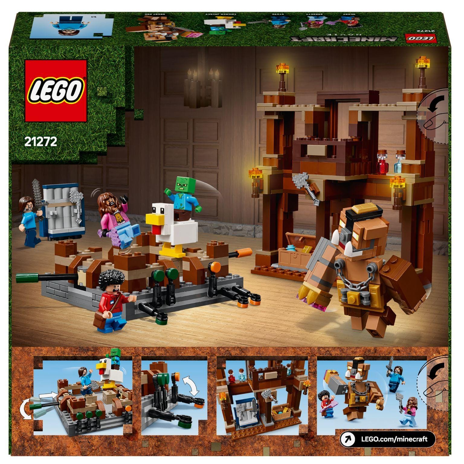 Apresentamos Lego Minecraft - Ringue de Luta da Mansão da Floresta com o SKU 662127225 recomendado para + 10 anos