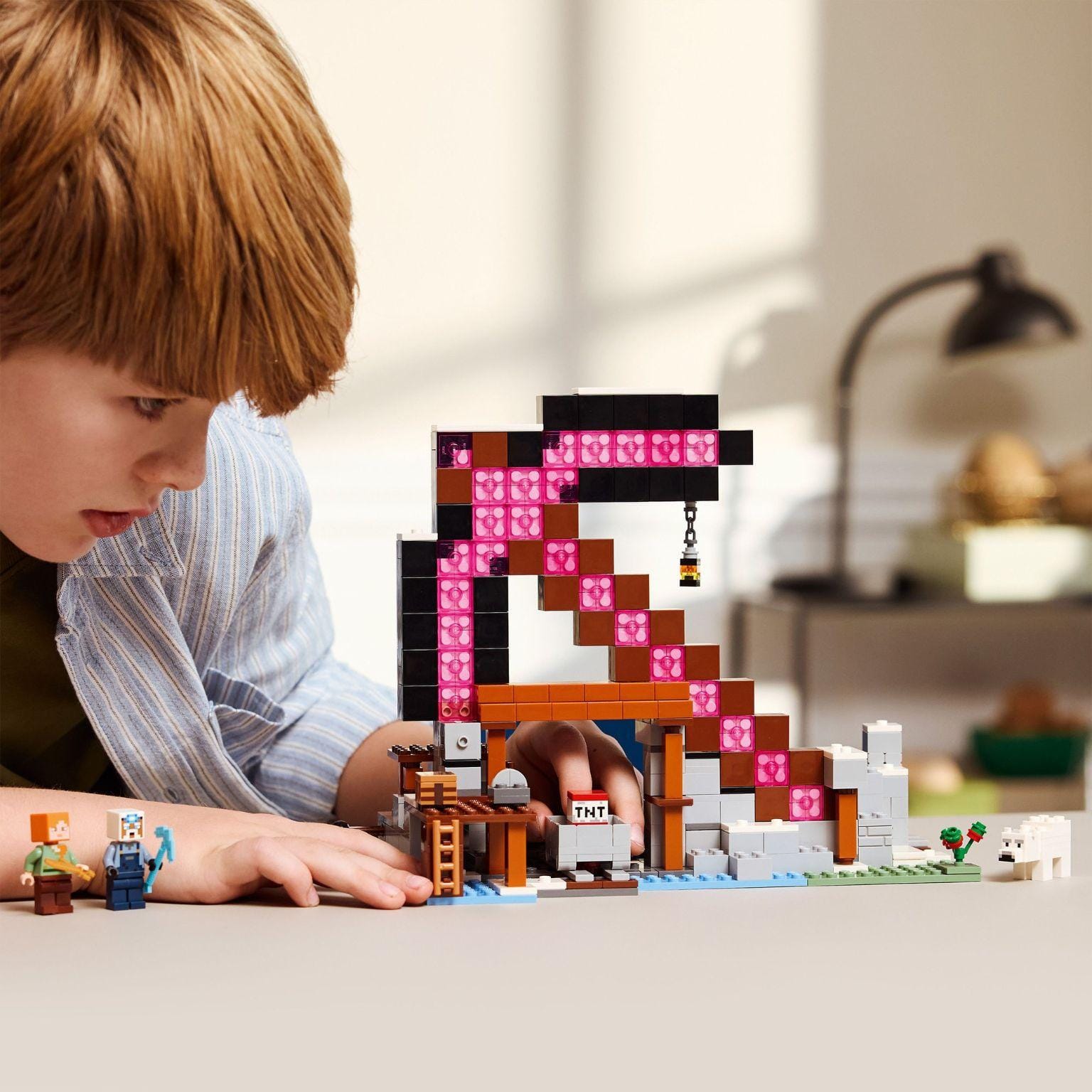 Apresentamos Lego Minecraft - A Mina Picareta com o SKU 662127725 recomendado para + 8 anos