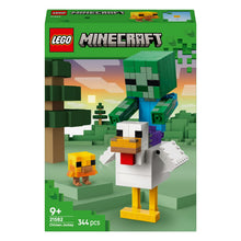 LEGO Minecraft Jóquei da Galinha 21582 – vista do conjunto