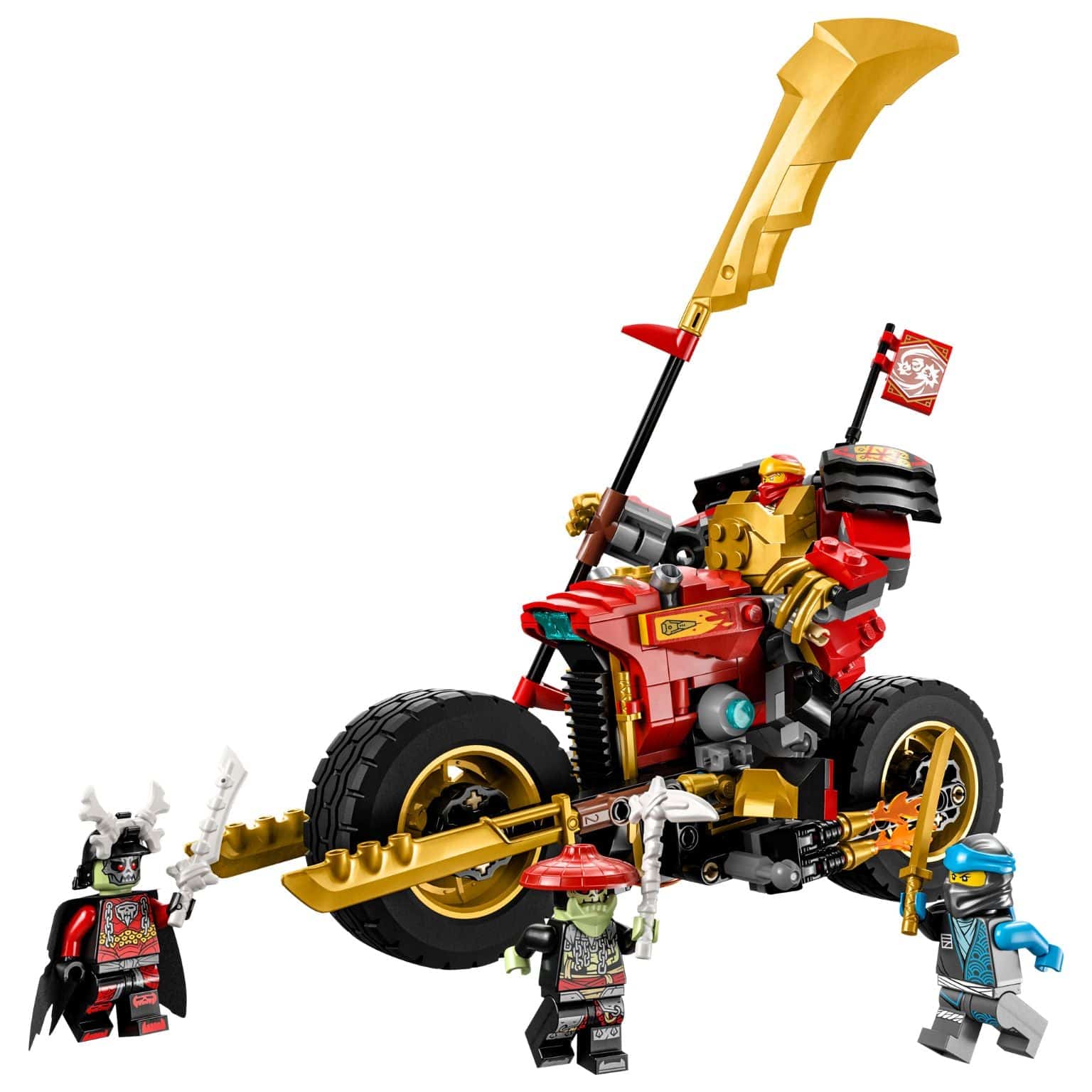 Apresentamos Lego Ninjago - Mech Motard EVO do Kai com o SKU 667178324 recomendado para + 7 anos