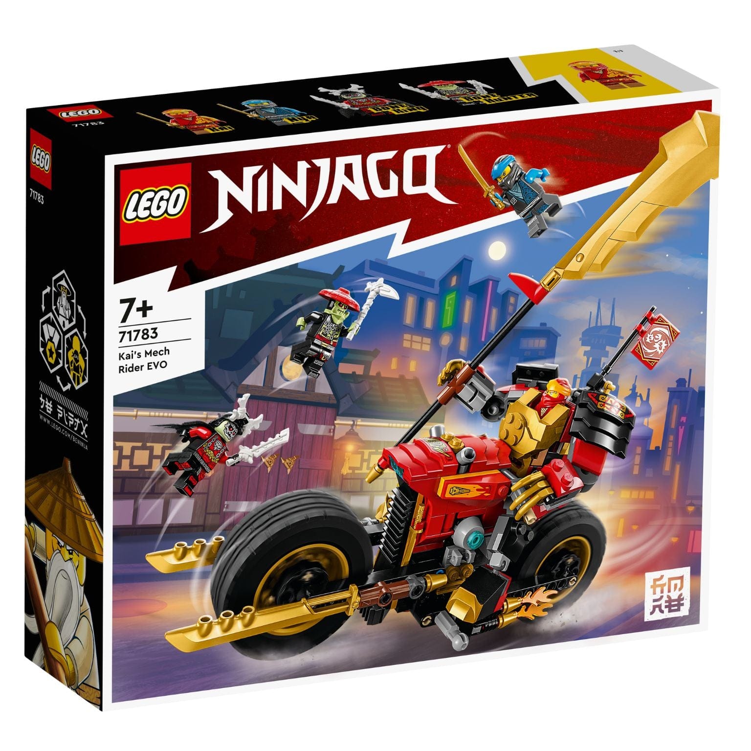 Apresentamos Lego Ninjago - Mech Motard EVO do Kai com o SKU 667178324 recomendado para + 7 anos