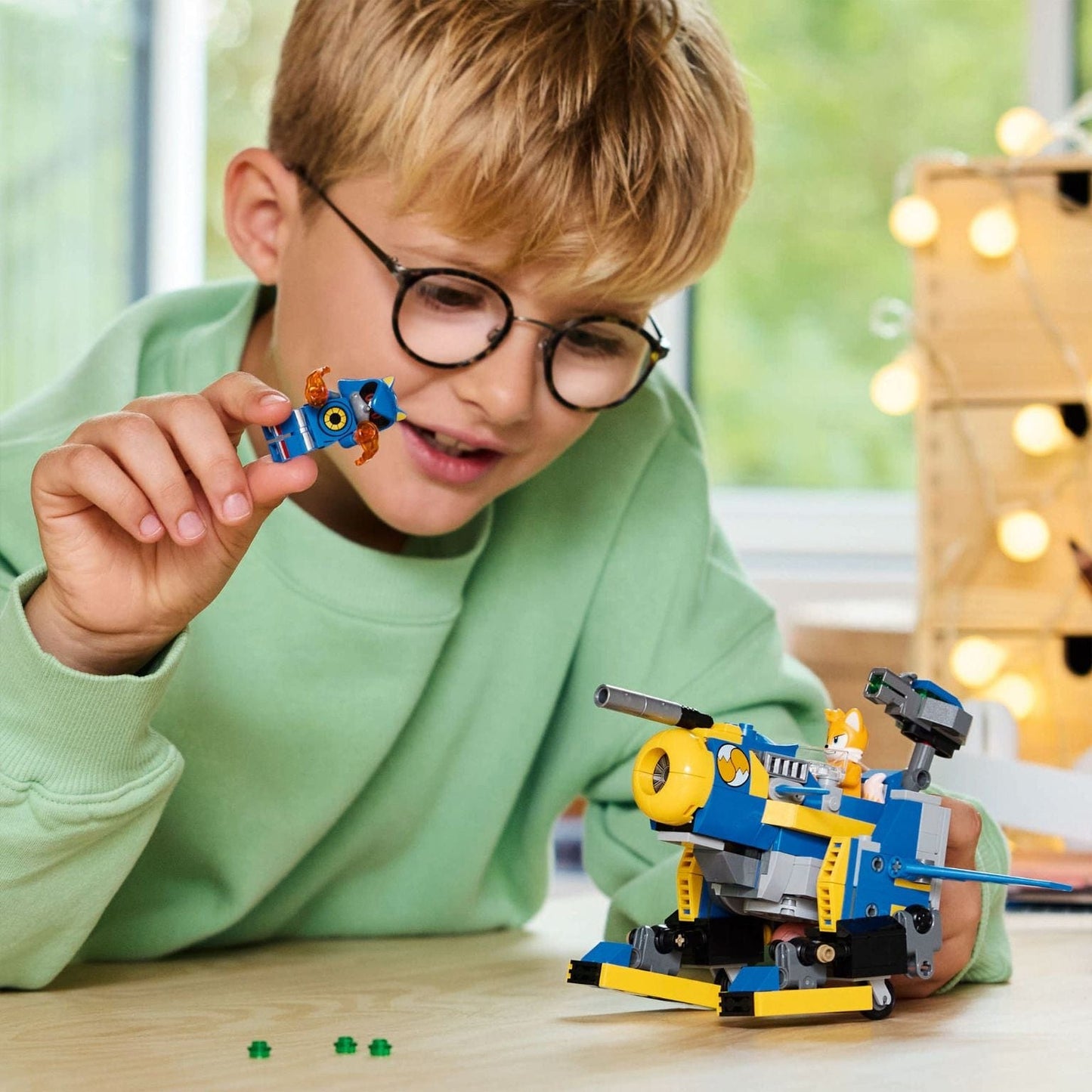 Apresentamos Lego Sonic Cyclone contra Metal Sonic com o SKU 667700225 recomendado para + 8 anos