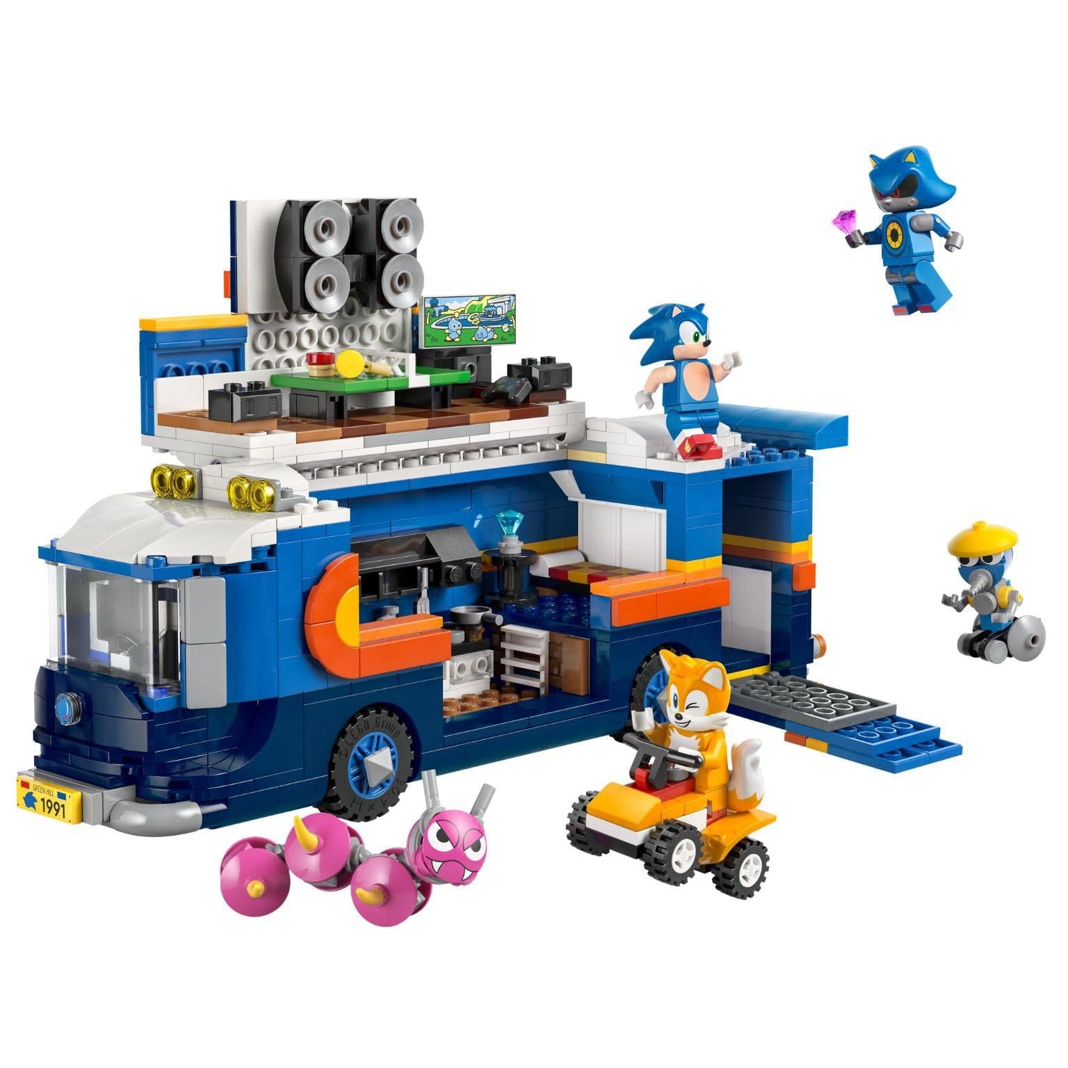 Apresentamos Lego Sonic - Camião de Comando Team Sonic com o SKU 667700625 recomendado para + 8 anos