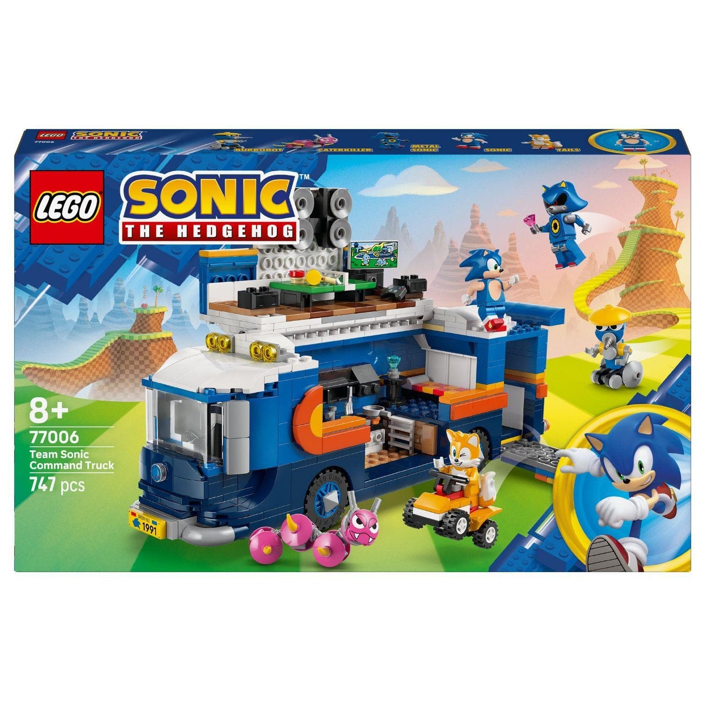 Apresentamos Lego Sonic - Camião de Comando Team Sonic com o SKU 667700625 recomendado para + 8 anos
