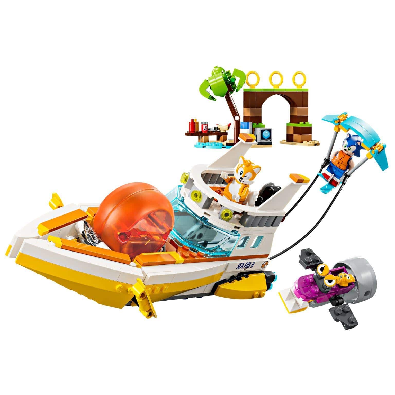 Apresentamos Lego Sonic the Hedgehog - Barco de Aventura do Tails com o SKU 667699725 recomendado para + 8 anos