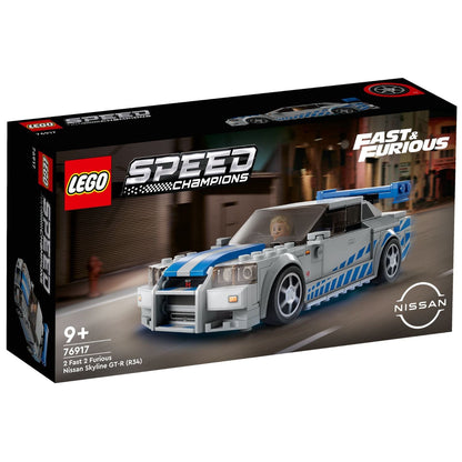 Presentamos Lego Speed Champions Rápido y Furioso Nissan Skyline GT-R (R34) con el SKU 667691724 recomendado para + 9 años