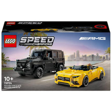 Apresentamos Lego Speed Champions - Mercedes-AMG G 63 e Mercedes-AMG SL 63 com o SKU 667692425 recomendado para + 10 anos
