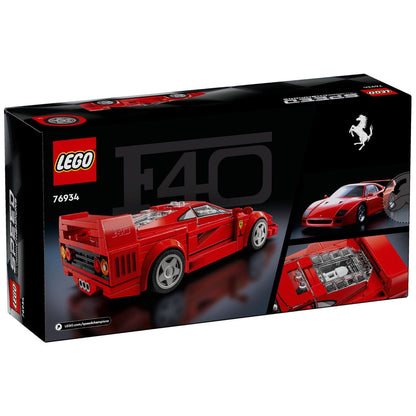 Presentamos Lego Speed Champions Supercoche Ferrari F40 con el SKU 667693424 recomendado para + 9 años