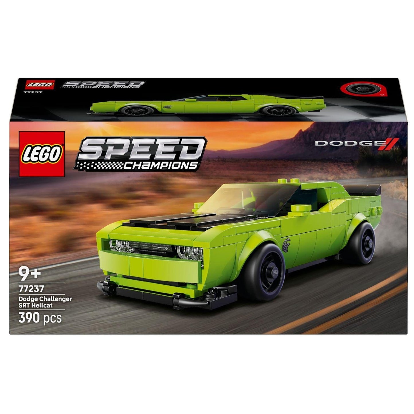 Apresentamos Lego Speed Champions - Carro Desportivo Dodge Challenger SRT Hellcat com o SKU 667723725 recomendado para + 7 anos