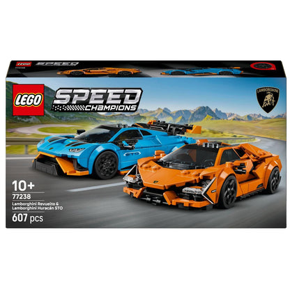 Presentamos Lego Speed Champions - Lamborghini Revuelto y Huracán STO con el SKU 667723825 recomendado para + 10 años