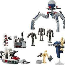 Apresentamos Lego Star Wars Pacote de Combate Clone Trooper e Battle Droid com o SKU 667537224 recomendado para + 7 anos