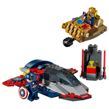 Apresentamos Lego Super Heroes- Capitão América contra Thanos com o SKU 667631925 recomendado para + 4 anos