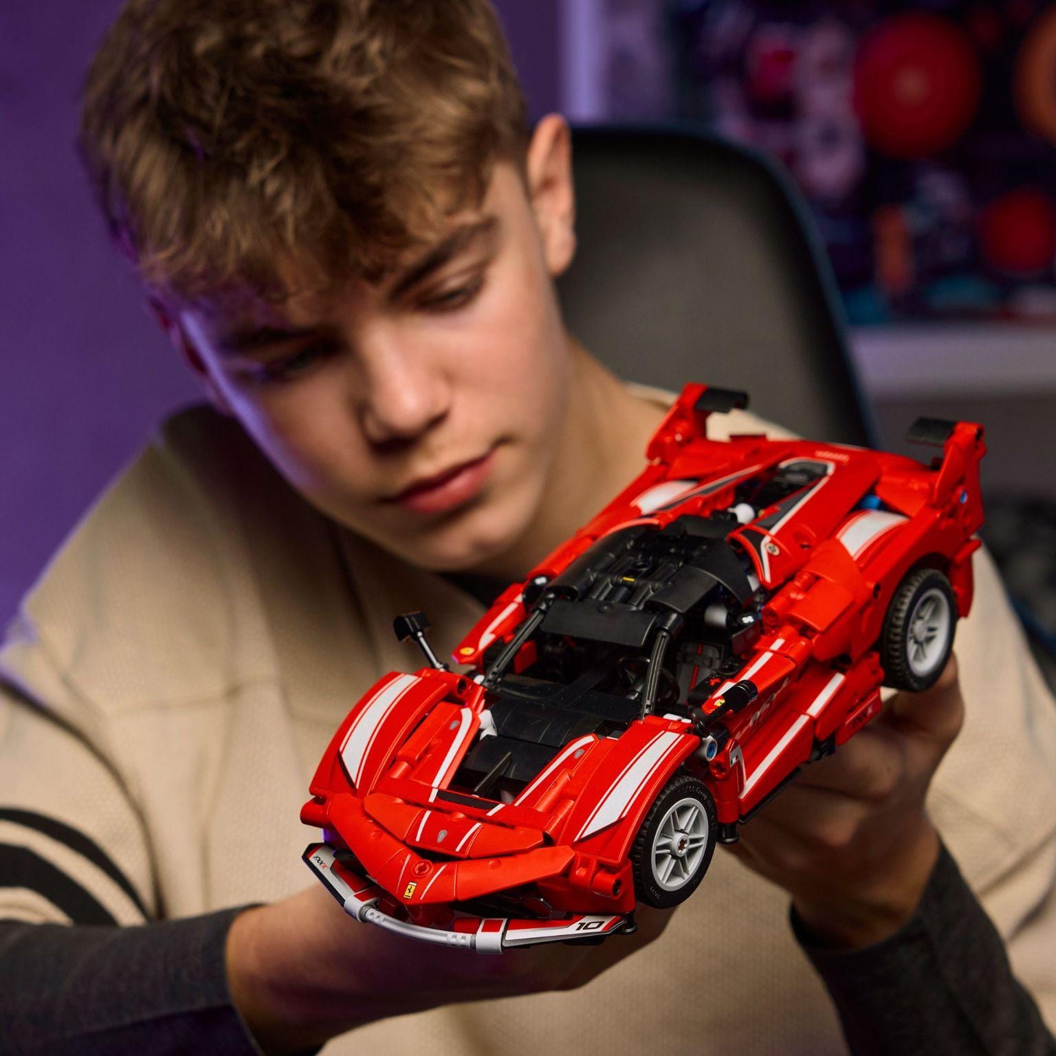 Apresentamos Lego Technic - Ferrari FXX K com o SKU 664221225 recomendado para + 10 anos