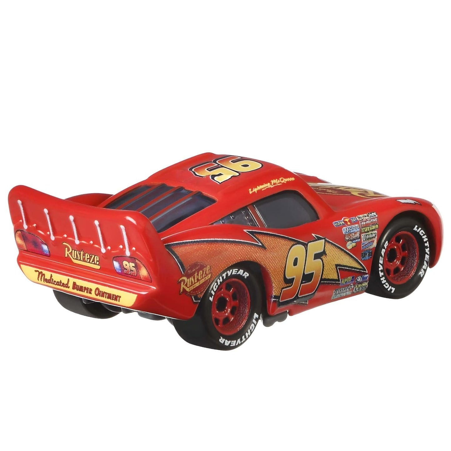 Apresentamos Cars Disney – Lightning McQueen com o Emblema da Rusteze com o SKU 558265925 recomendado para + 3 anos