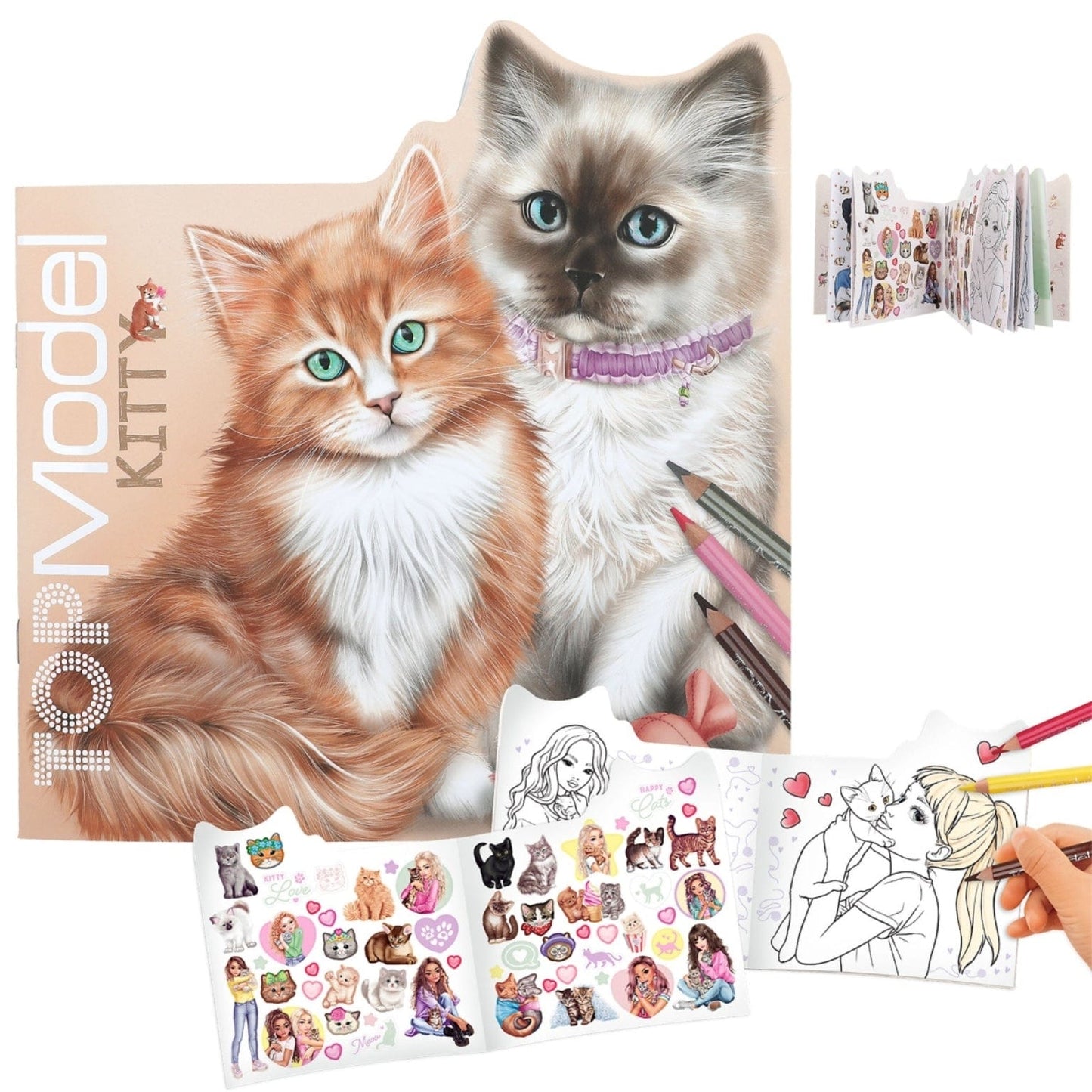 Apresentamos Livro de colorir Kitty com o SKU 251271324 recomendado para + 6 anos
