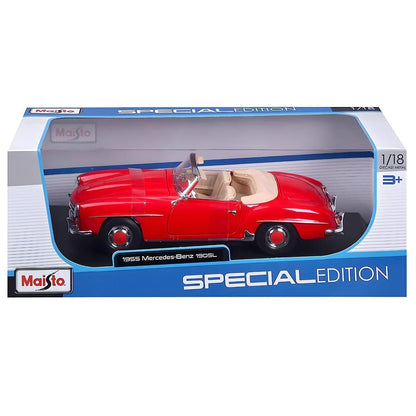 Presentamos Mercedes-Benz 190SL Cabrio 1955 1/18 con el SKU 133182425 recomendado para + 3 años