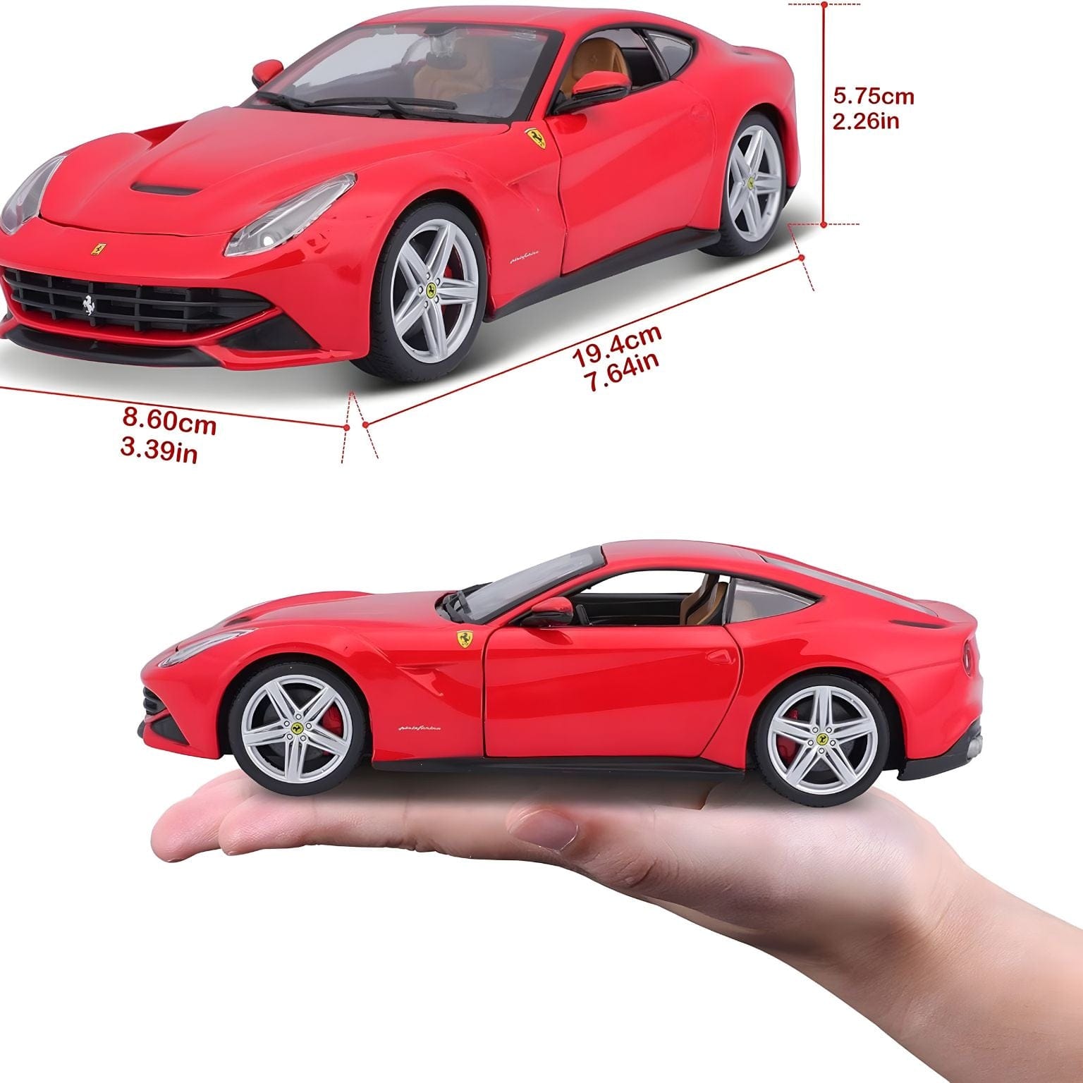 Apresentamos Ferrari F12 Berlinetta com o SKU 682600723 recomendado para + 3 anos